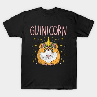 Guinicorn, Sweet Funny Guinea Pig Lover Xmas Gift T-Shirt